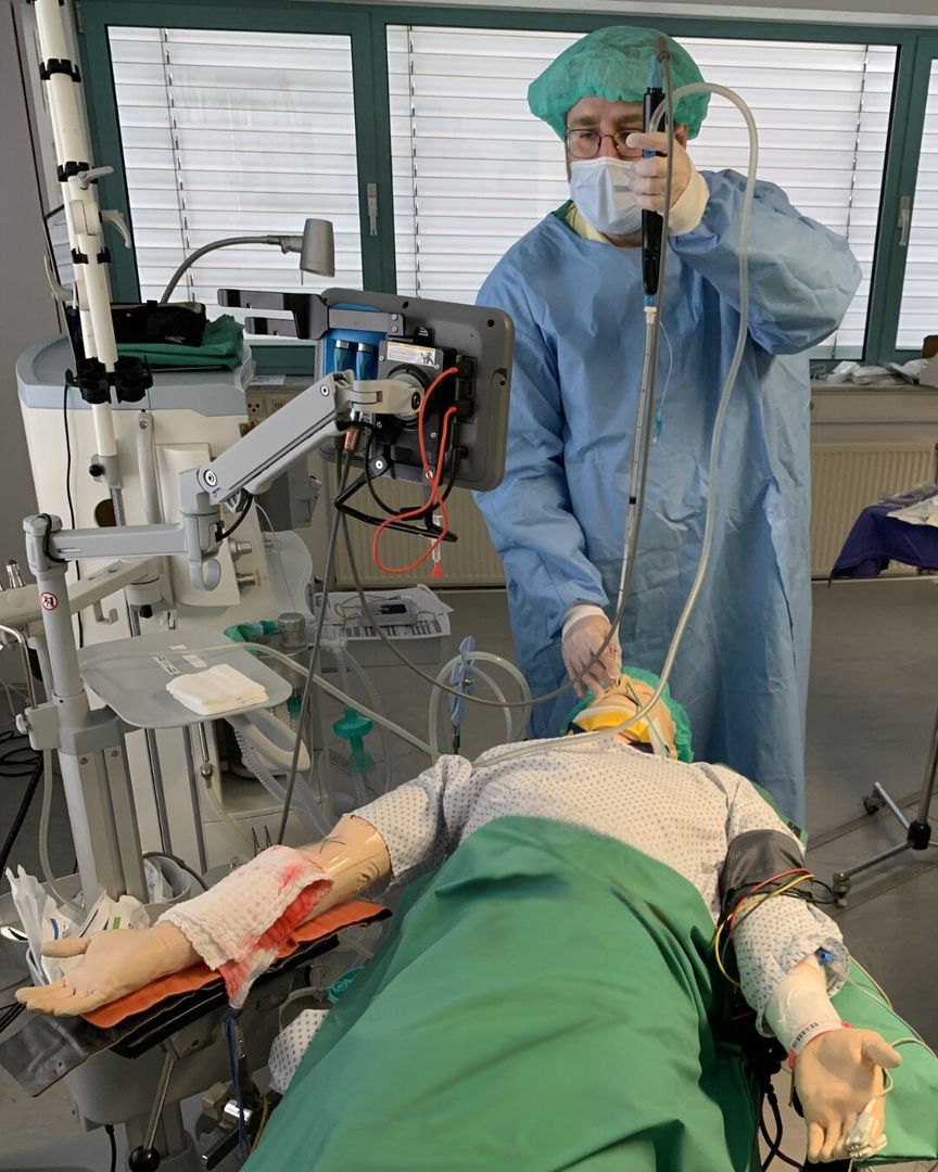 Fiberoptische Intubation